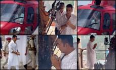 Akshay Kumar gets VVIP treatment, arrives in helicopter to offer prayers at Vaishno Devi Shrine in Reasi distri