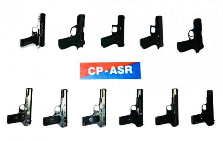 Recovered weapons