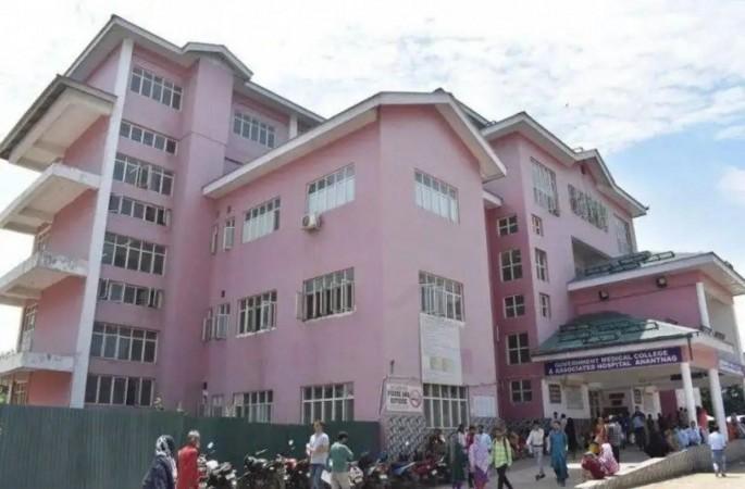 A view of the Government Medical College Anantnag GMC