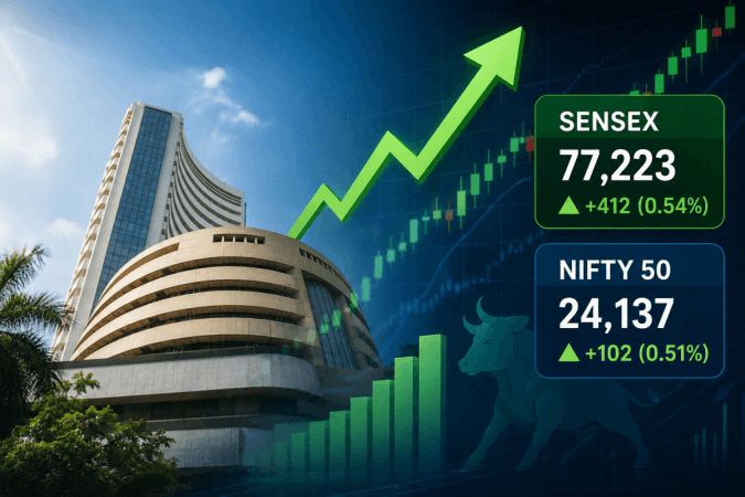 Sensex, Nifty trade higher in early deals amid easing West Asia tensions Sensex, Nifty trade higher in early deals amid easing West Asia tensions