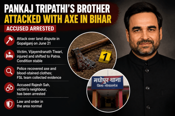 Pankaj Tripathi's elder brother attacked over land dispute in Bihar