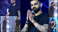 Virat Kohli launches One8 with Karan Aujla; gets emotional remembering late father, prices new shoes at ₹9,230