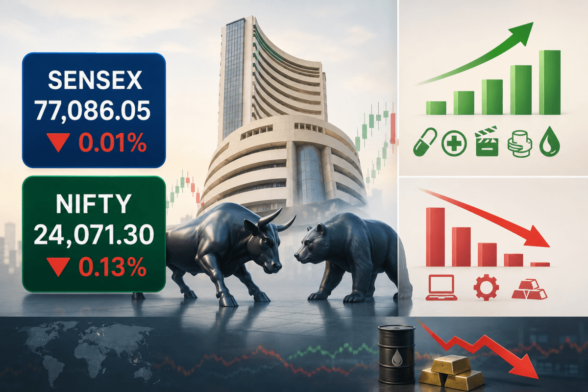 Sensex, Nifty open subdued amid easing West Asia tensions