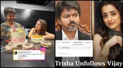 Trisha Krishnan lovingly gazes at Thalapathy Vijay during his cosy 52nd birthday celebration; fans can't stop gushing