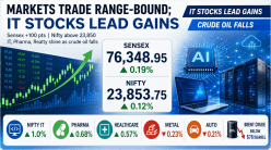 Markets remain range-bound in early trade; IT stocks outperform