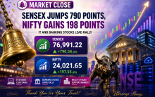 Stock market closing bell: Sensex jumps 790 points, Nifty gains 198points as IT and banking stocks lead rally