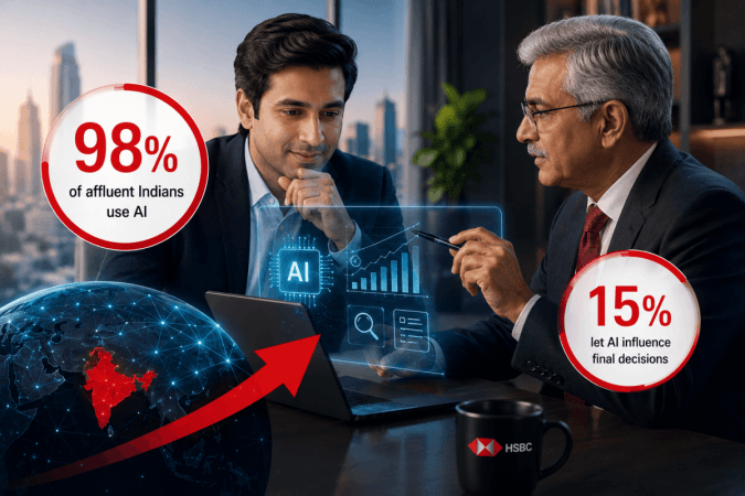 98% of Affluent Indians Use AI, But Human Advisers Still Make the Final Investment Call: HSBC 98% of Affluent Indians Use AI, But Human Advisers Still Make the Final Investment Call: HSBC