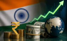 India's forex reserves climb nearly $1 billion to $672.5 billion