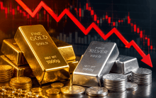 Gold falls 4.63% this week despite late rebound as US dollar strengthens