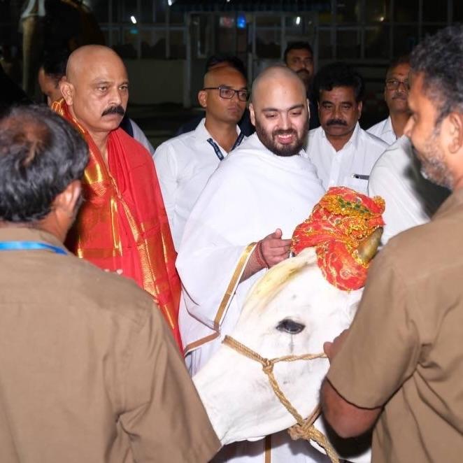 Anant Ambani Offers Prayers at Tirumala, Gifts 25 Electric Buses to Tirupati Devasthanams
