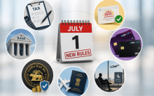 July 1 financial changes, July 1 new rules, ITR filing deadline, Income Tax Return, FY 2025-26, AY 2026-27, Aadhaar email update, UIDAI, SBI credit card changes, PhonePe SBI Card, HDFC Bank lounge access, airport lounge rules, passport fee hike, passport
