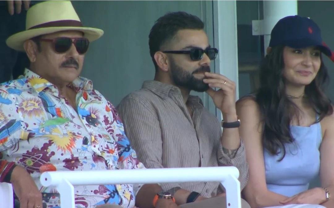 Kohli, Shastri, Dhawan cheer for India at Lord's in must-win clash against Australia