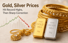 High Gold, Silver Prices Push Buyers Towards Lightweight Jewellery