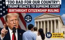 'Too Bad for Our Country': Trump Slams Birthright Citizenship Verdict That Brings Relief to H-1B Indians