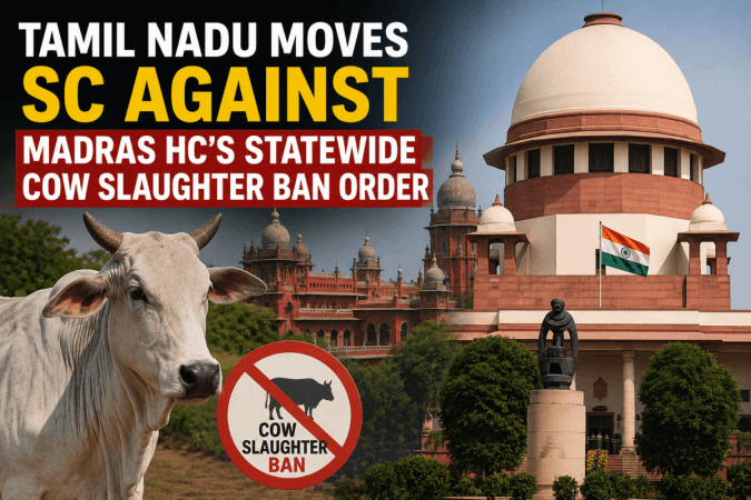 Tamil Nadu moves SC against Madras HC's statewide cow slaughter ban order Tamil Nadu moves SC against Madras HC's statewide cow slaughter ban order