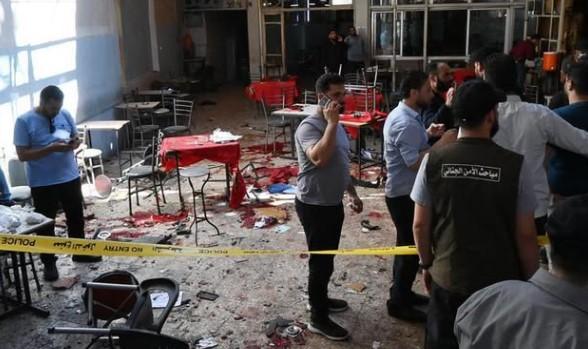 Explosion at central Damascus cafe kills 9, injures 20