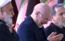 Khamenei's farewell: Iranian Speaker Ghalibaf, FM Araghchi break down in tear