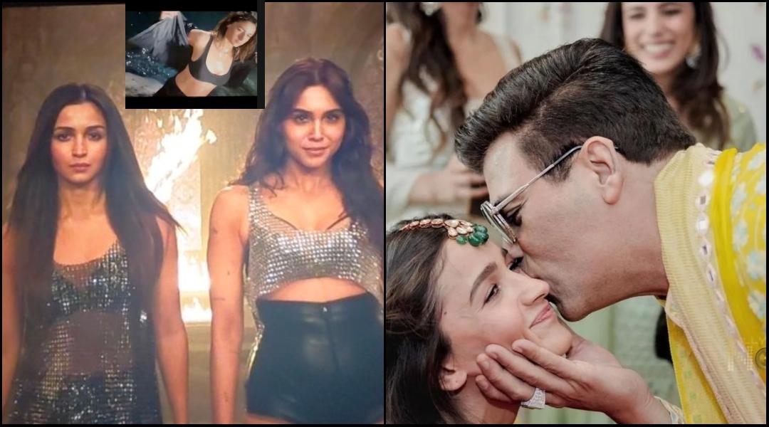 'Stop doom scrolling': Karan Johar defends Alia Bhatt's Alpha amid trolling; netizens criticise him for skipping Sharvari's name