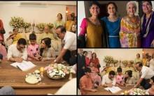 Aamir Khan and Gauri Spratt are married! Couple twin in white; Kiran Rao, Reena Dutta skip ex-husband Aamir Khan's third wedding