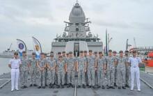 Indian Navy's Eastern Fleet ships conclude port call at Singapore