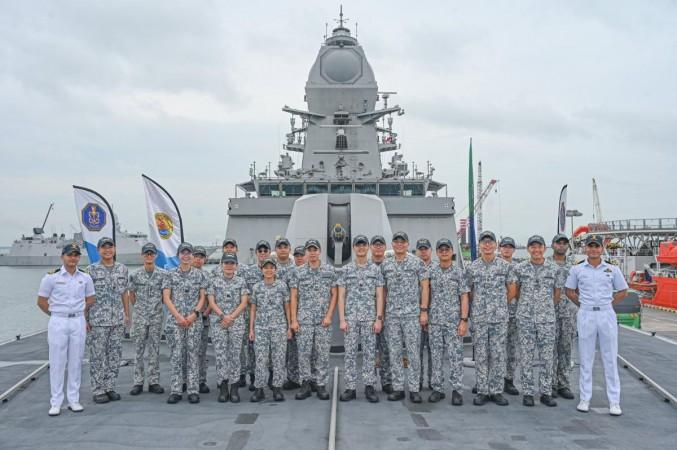 Indian Navy's Eastern Fleet ships conclude port call at Singapore Indian Navy's Eastern Fleet ships conclude port call at Singapore