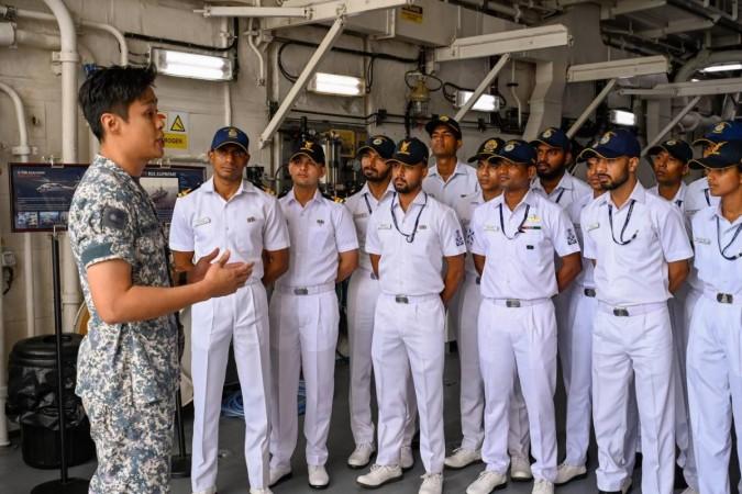 Indian Navy's Eastern Fleet ships conclude port call at Singapore Indian Navy's Eastern Fleet ships conclude port call at Singapore