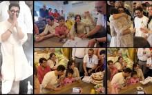 Aamir Khan kisses, hugs his third lawfully wedded wife Gauri Spratt; Aamir's kids Ira and Junaid clap as couple dance