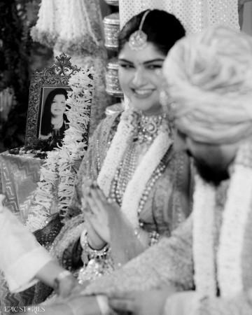 Anshula Kapoor carries her late mother's presence into her wedding ceremony with a cherished photograph