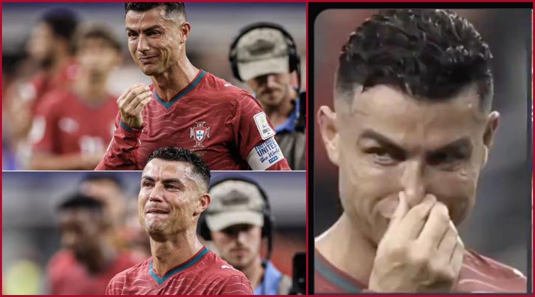 Cristiano Ronaldo Cries as Portugal Crash Out of FIFA World Cup 2026