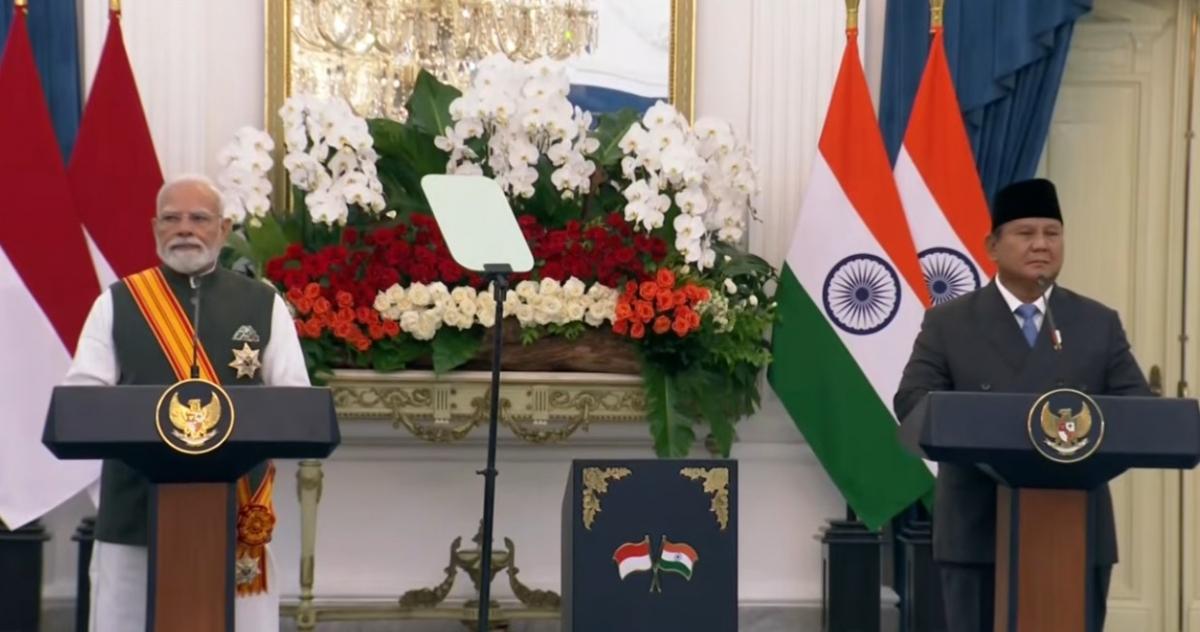 PM Modi conferred Indonesia's highest honour 'Bintang Adipurna' as President Prabowo hails India ties