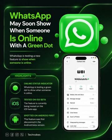 WhatsApp green dot: How it works WhatsApp green dot: How it works