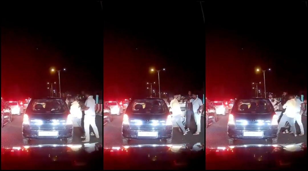 Viral Video Shows Family Attacked on Bengaluru-Mysuru Expressway; 3 Arrested