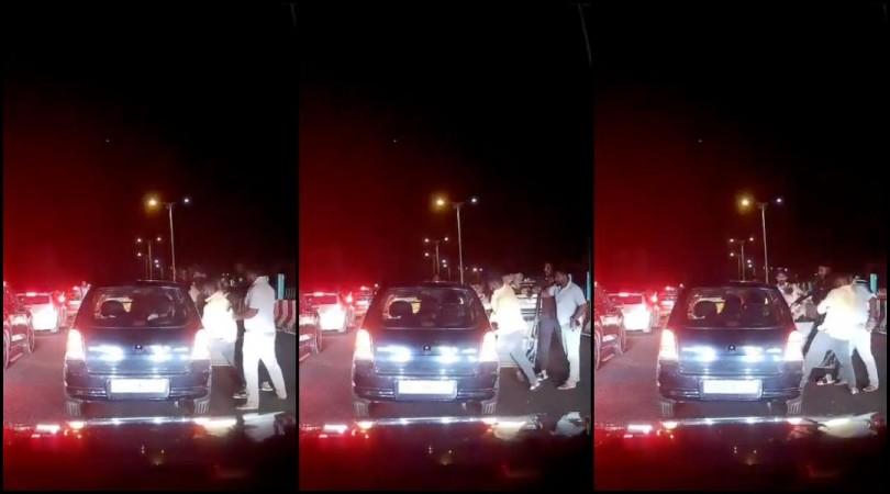 Viral Video Shows Family Attacked on Bengaluru-Mysuru Expressway; 3 Arrested Viral Video Shows Family Attacked on Bengaluru-Mysuru Expressway; 3 Arrested