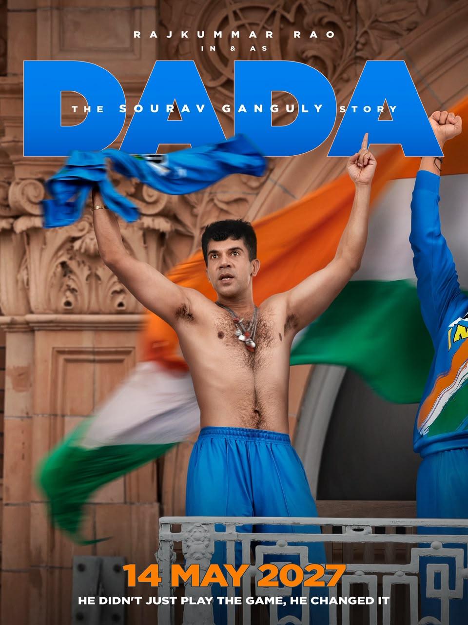 Sourav Ganguly biopic: Rajkummar Rao's first look revealed, fans say he looks like Dada's doppelgänger