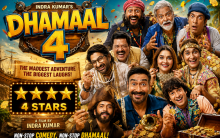 Dhamaal 4 Movie Review: Ajay Devgn Leads a Chaotic, Hilarious Treasure Hunt | 4 Stars