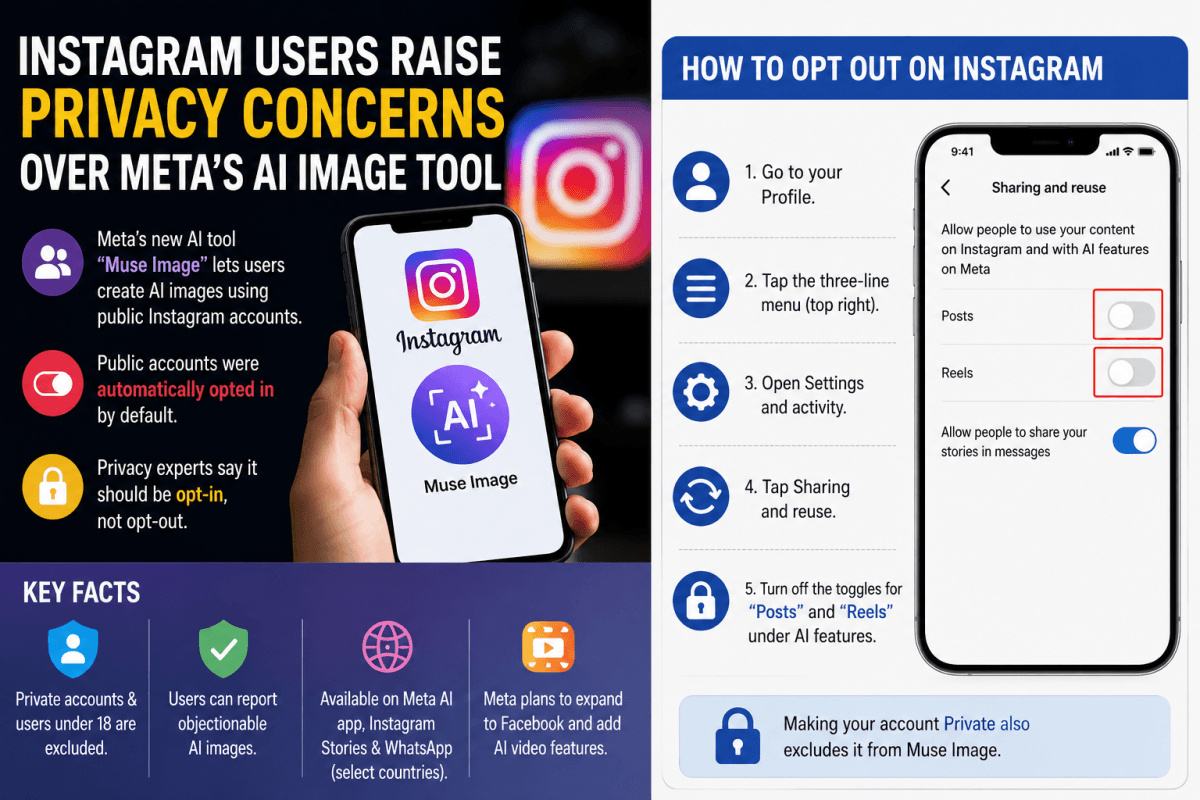 Instagram Users Raise Privacy Concerns Over Meta's AI Image Tool: Step-by-Step Guide to Opt Out