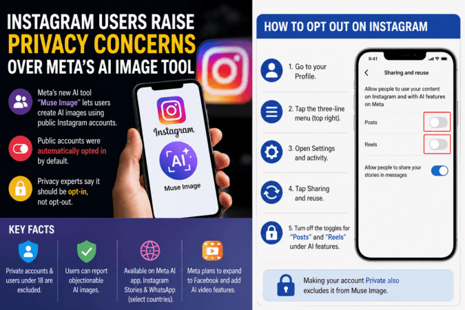 Instagram Users Raise Privacy Concerns Over Meta's AI Image Tool: Step-by-Step Guide to Opt Out Instagram Users Raise Privacy Concerns Over Meta's AI Image Tool: Step-by-Step Guide to Opt Out