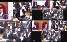'Mr judicial servant, I order you...': Litigant disrupts Supreme Court, hurls papers, abuses CJI