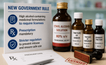 High alcohol-containing formulations to require licenses, prescription: Govt