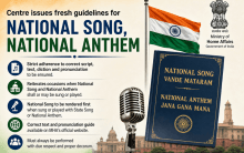 Correct script, pronunciation: Centre issues fresh guidelines for National Song, National Anthem