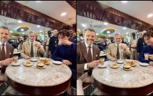 Christopher Nolan, Tom Holland And Matt Damon Sip Chai At A 108-Year-Old Iconic Restaurant In Mumbai