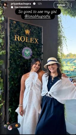Wimbledon 2026: Priyanka Chopra reunites with Andaaz co-star Lara Dutta; Sara Tendulkar-Shubman Gill fuel dating rumours; Ananya Panday stuns in ₹2.15 lakh Ralph Lauren outfit