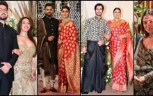 Akansha goes sultry in shimmery corset; pregnant Anushka Ranjan copies Anushka Sharma's saree look, Alia- Shaheen Bhatt attend reception