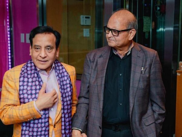 Dr Samin Sharma (L) with Prem Bhandari, RANA president (R). NY's Mount Sinai appoints Rajasthan-Born Dr Samin Sharma as Chief of Clinical Cardiology; RANA hails it as global recognition