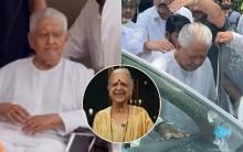 Wheelchair-Bound Pyarelal Bids Final Goodbye To Wife Sunila Sharma At Funeral; Heartbreaking Visuals Surface