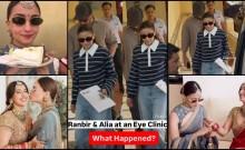 Alia Bhatt visits eye doctor with Ranbir Kapoor; fans concerned after spotting her in sunglasses during bestie Akansha Ranjan's wedding festivities