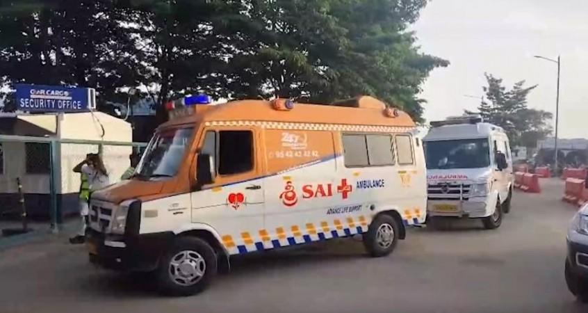 Vietnam boat tragedy: Bodies of three Telugu tourists arrive at Hyderabad Airport Vietnam boat tragedy: Bodies of three Telugu tourists arrive at Hyderabad Airport