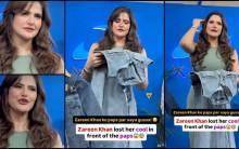 'Stay within your limits': Angry Zareen Khan scolds paps over inappropriate 'try the dress' comment; fans say she's overreacting