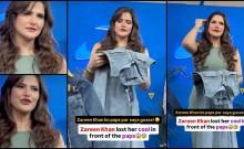 'Stay within your limits': Angry Zareen Khan scolds paps over inappropriate 'try the dress' comment; fans say she's overreacting