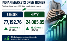 Sensex rises over 100 points, Nifty opens above 24,000 amid positive global markets